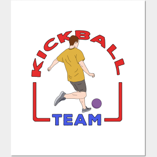 Kickball Team Posters and Art